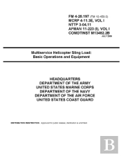 Fm 4-20.197 Multiservice Helicopter Sling Load