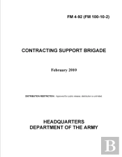 Fm 4-92 Contracting Support Brigade