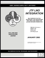Fm 5-01.12 Jtf Lno Integration Multiservice Tactics, Techniques, And Procedures For Joint Task Force (Jtf) Liaison Officer Integration