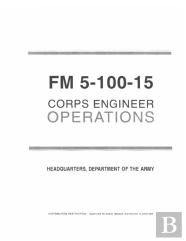 Fm 5-100-15 Corps Engineer Operations