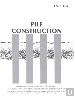 Bertrand.pt - Fm 5-134 Pile Construction