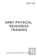 Fm 7-22 Army Physical Readiness Training