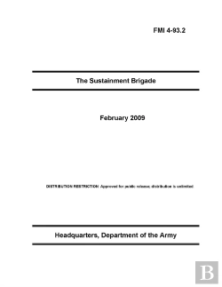 Bertrand.pt - Fmi 4-93.2 The Sustainment Brigade