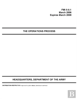 Bertrand.pt - Fmi 5-0.1 The Operations Process