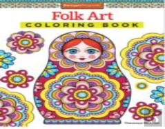 Folk Art Coloring Book