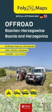 Folymaps Offroad Bosnia And Herzegovina 1:250 000