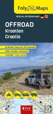 Folymaps Offroad Croatia 1:250 000
