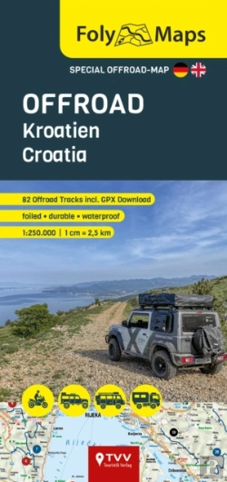 Bertrand.pt - Folymaps Offroad Croatia 1:250 000