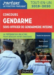 Fonction Publique D'Etat - Concours Gendarme Sous-Officier De Gendarmerie Interne - Tout-En-Un - Con (Édition 2019/2020)