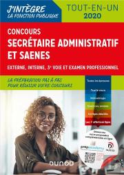 Fonction Publique D'Etat - T03 - Concours Secretaire Administratif Et Saenes - Tout-En-Un - Concours