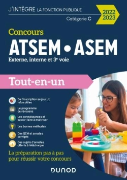 Bertrand.pt - Fonction Publique Territoriale - T01 - Concours Atsem Asem  - 2022-2023 - Externe, Interne Et 3e Voi