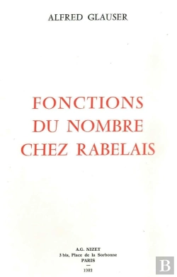 Bertrand.pt - Fonctions Du Nombre Chez Rabelais