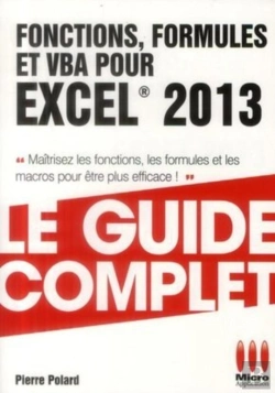 Bertrand.pt - Fonctions, Formules Et Vba Pour Excel (Édition 2013)