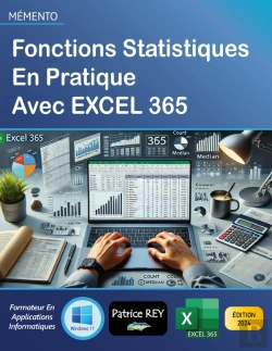 Bertrand.pt - Fonctions Statistiques En Pratique Avec Excel 365 : Edition 2024