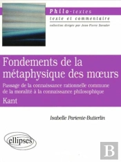 Fondements De La Metaphysique Des Moeurs Section I Kant