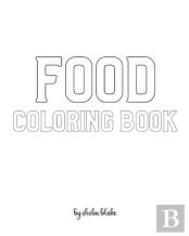 Food Coloring Book For Children - Create Your Own Doodle Cover (8x10 Softcover Personalized Coloring Book / Activity Book)