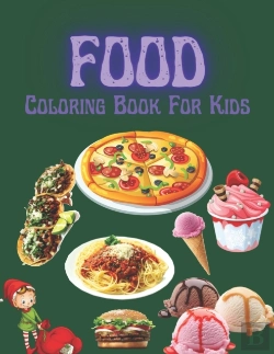 Bertrand.pt - Food Coloring Book For Kids