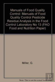 Food & Nutrition Papermanuals Of Food Quality Control Pesticide Residue Analysis In The Food Control Laboratory