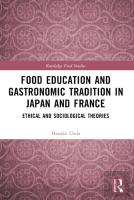Food Education And Gastronomic Tradition In Japan And France