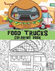 Food Trucks Coloring Book