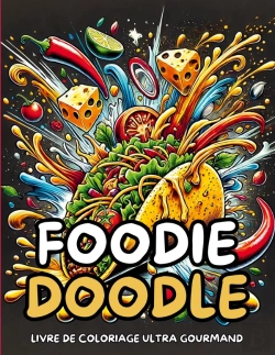 Bertrand.pt - Foodie Doodle : Livre De Coloriage Ultra Gourmand