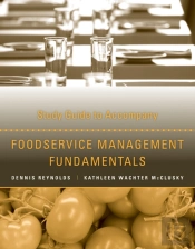 Foodservice Management Fundamentals, Study Guide