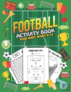 Bertrand.pt - Football Activity Book For Kids Ages 8-12