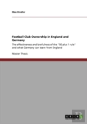 Football Club Ownership In England And Germany
