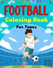 Football Coloring Book For Teens