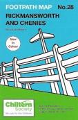 Footpath Map No. 28 Rickmansworth And Chenies