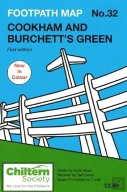 Bertrand.pt - Footpath Map No. 32 Cookham And Burchett'S Green