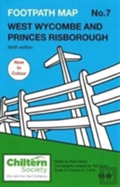 Footpath Map No. 7 West Wycombe And Princes Risborough