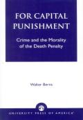 For Capital Punishment