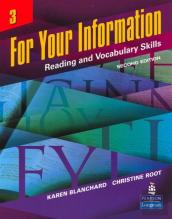 For Your Information 3: Reading And Vocabulary Skills