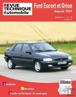 Bertrand.pt - Ford Escort Et Orion - Essence 1.4l, 1.6l Et 1.8l, Diesel 1.8l