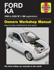 Ford Ka (96 - 08) Haynes Repair Manual