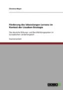 Forderung Des Lebenslangen Lernens Im Kontext Der Lissabon-Strategie