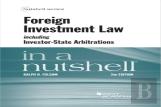 Foreign Investment Law Including Investor-State Arbitrations In A Nutshell
