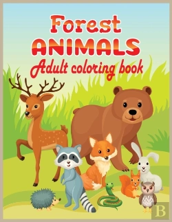 Bertrand.pt - Forest Animals Adult Coloring Book
