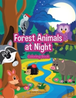 Bertrand.pt - Forest Animals At Night Coloring Book