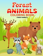 Forest Animals Coloring Book