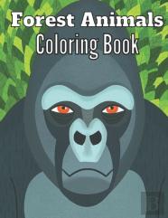 Forest Animals Coloring Book.