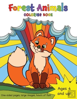 Bertrand.pt - Forest Animals Coloring Book For Kids Ages 4-8!