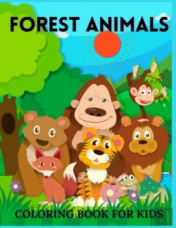 Bertrand.pt - Forest Animals Coloring Book For Kids