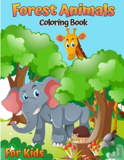 Bertrand.pt - Forest Animals Coloring Book For Kids