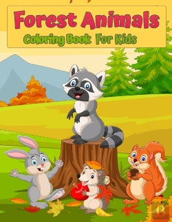 Bertrand.pt - Forest Wildlife Animals Coloring Book Fo