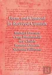 Form And Content In Revived Cornish