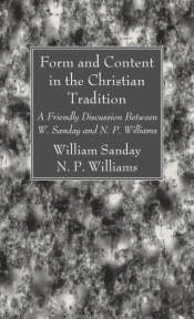 Form And Content In The Christian Tradit