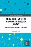Form And Function Mapping In English Syntax