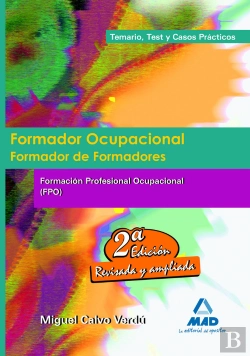 Bertrand.pt - Formador Ocupacional. Formacion Profesional Ocupacional. Temario, Test Y Casos Practicos.